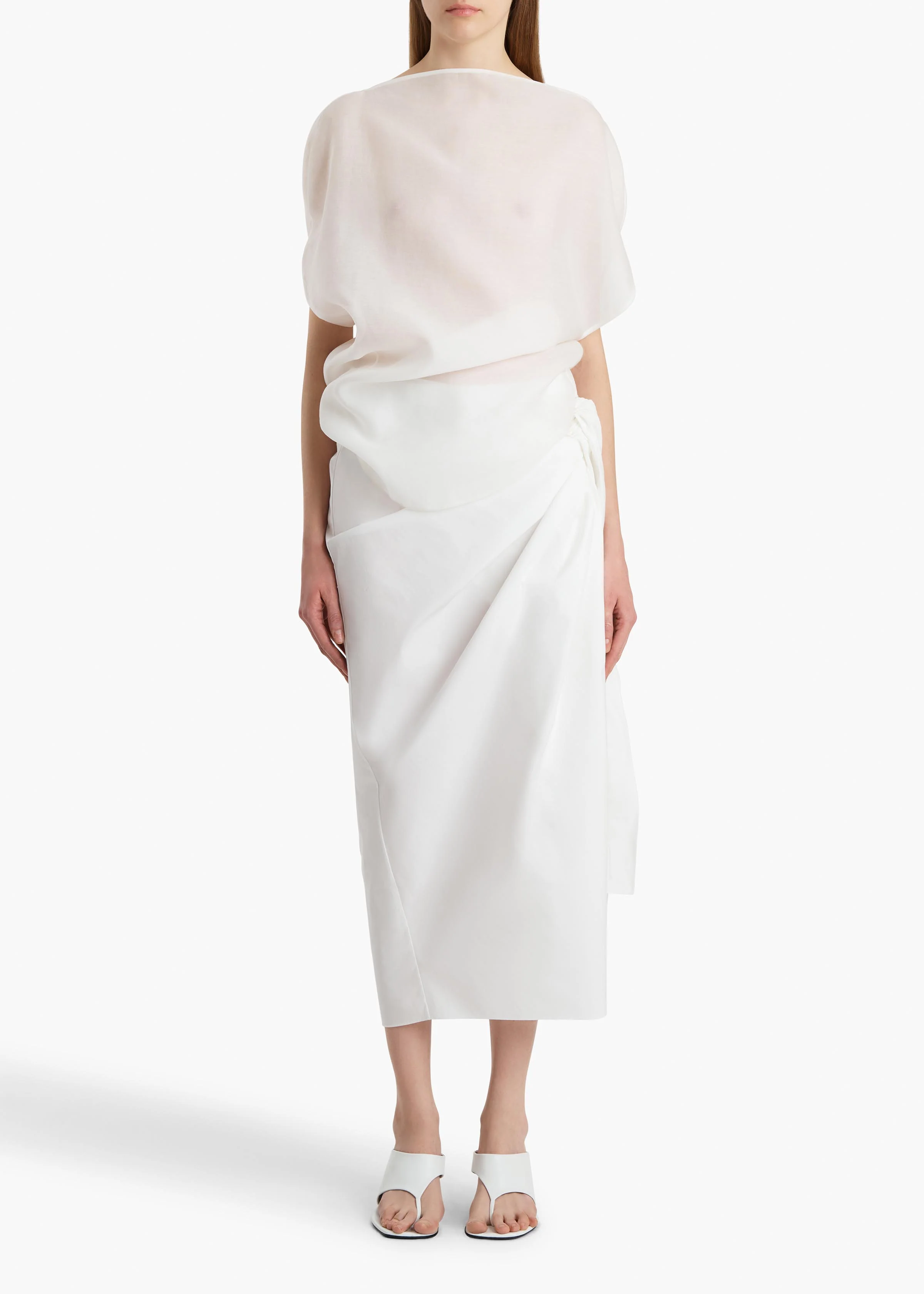 Shay Skirt in Chalk - Image 2