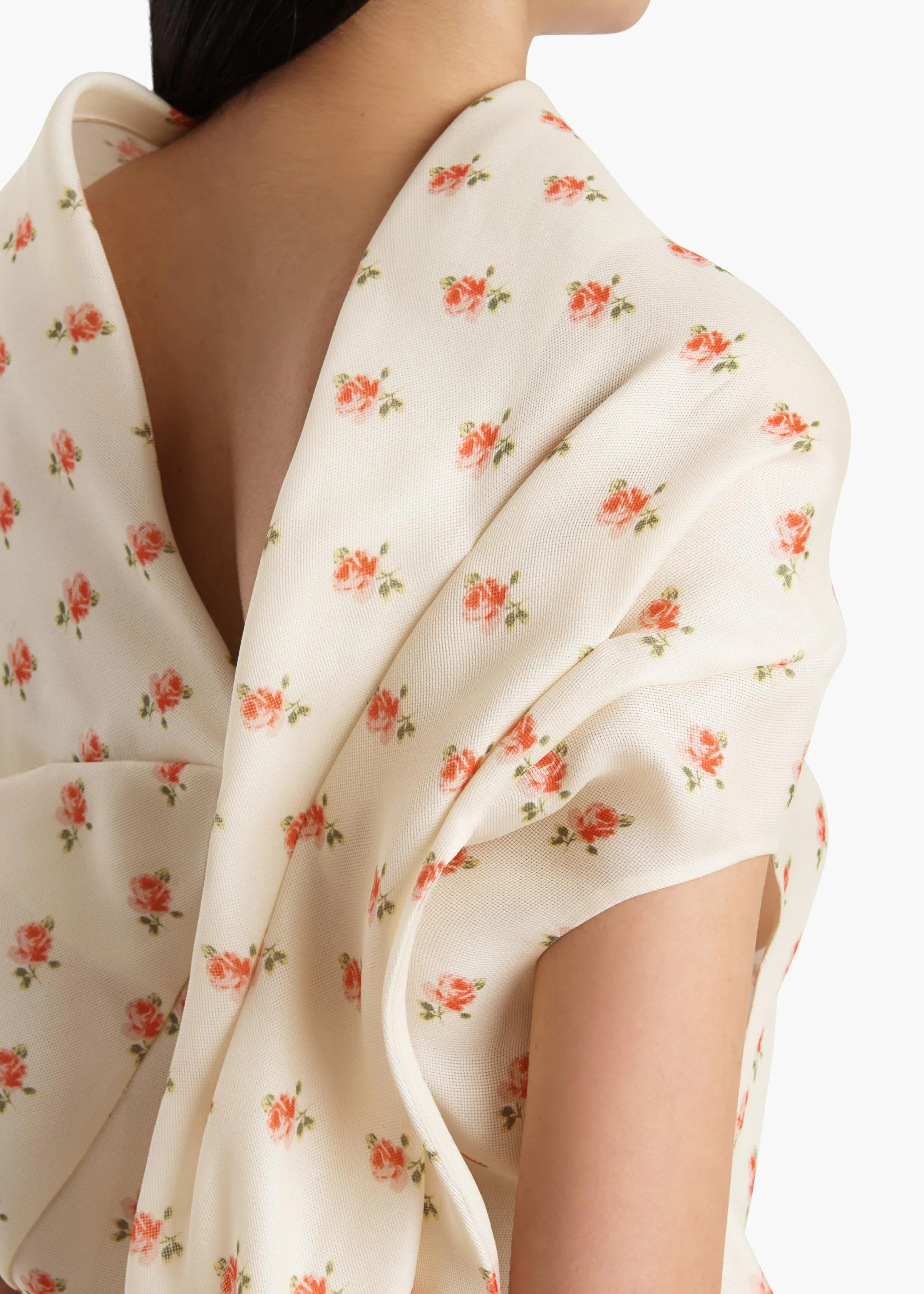 Tatia Dress in Ditsy Rose Print - Image 5