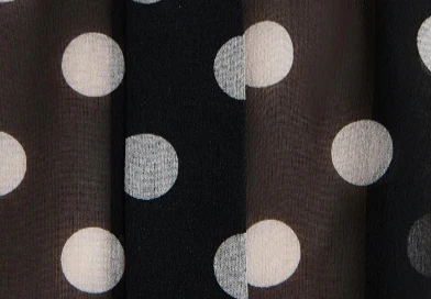 Vali Top in Black with White Dots - Image 10
