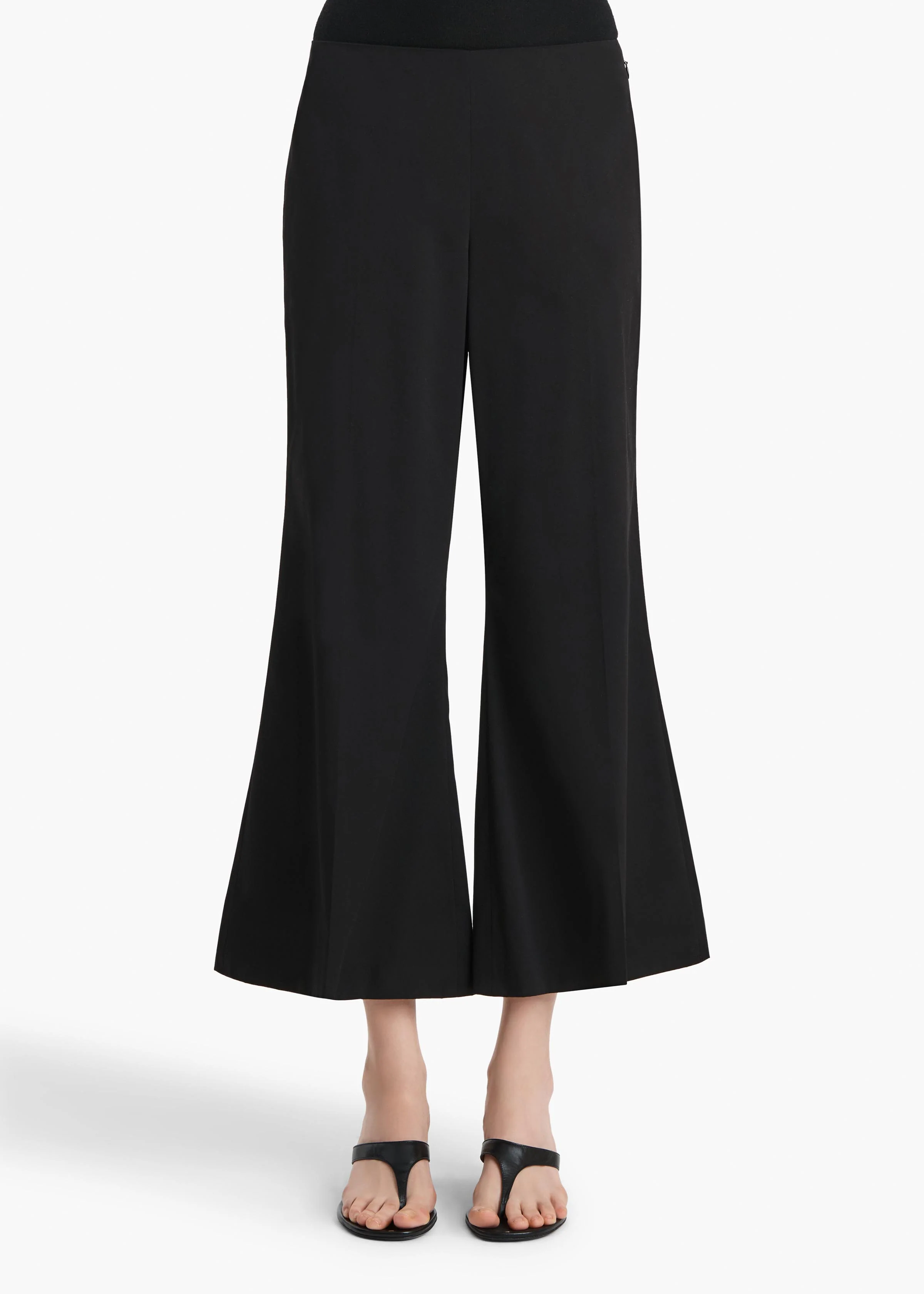 Walter Pant in Black Cotton Silk - Image 3