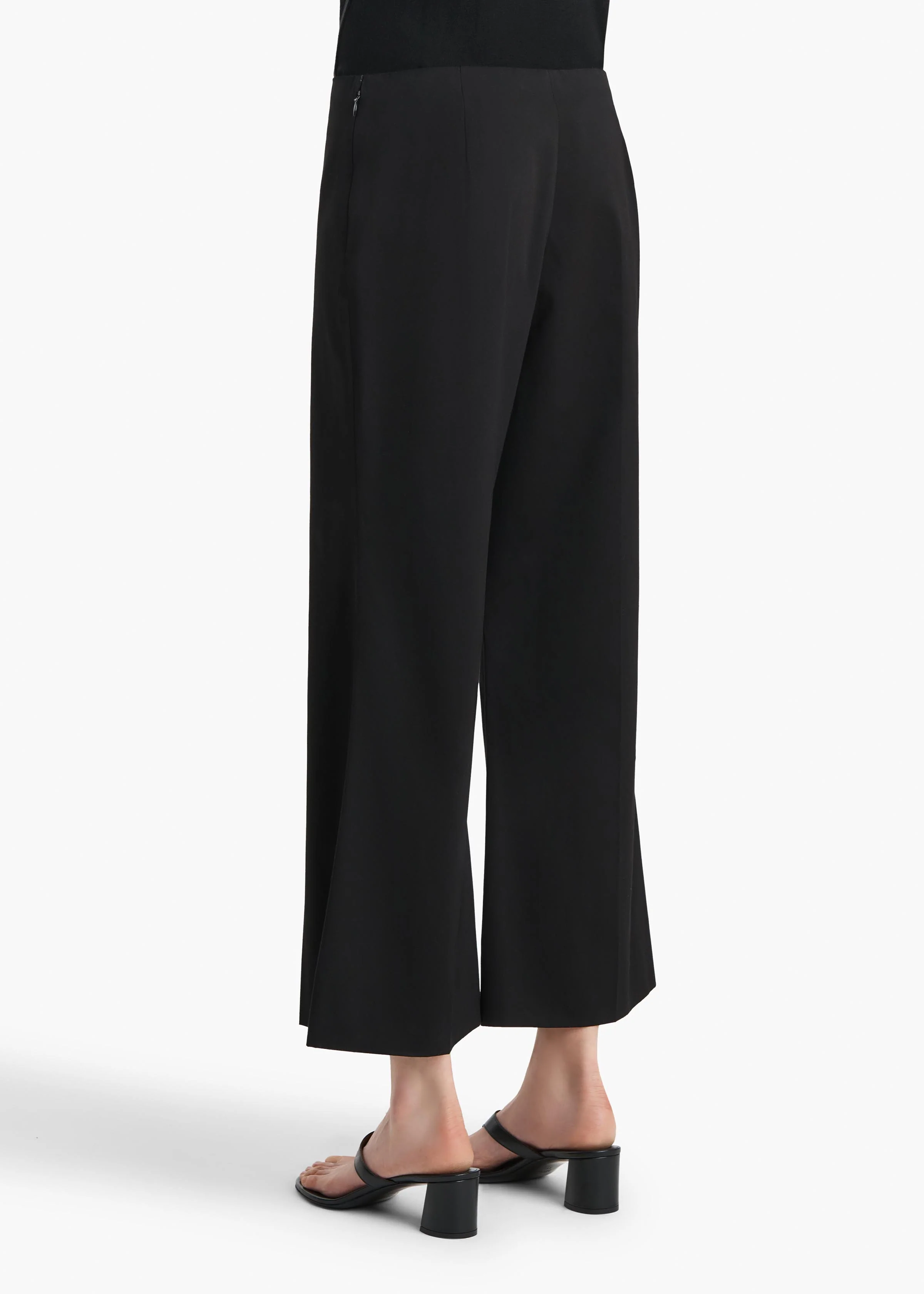 Walter Pant in Black Cotton Silk - Image 4