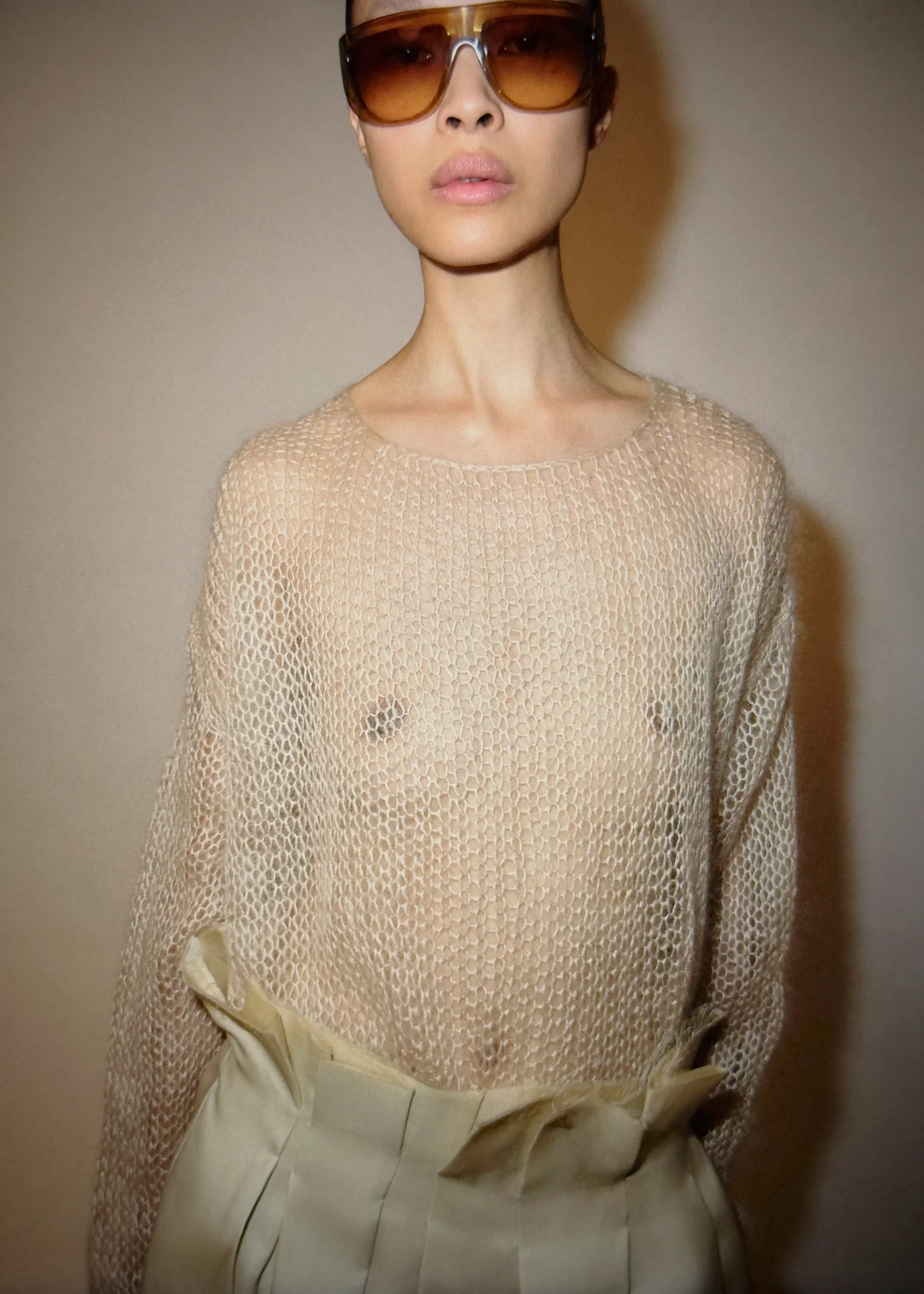 Wendy Sweater in Light Beige - Image 7